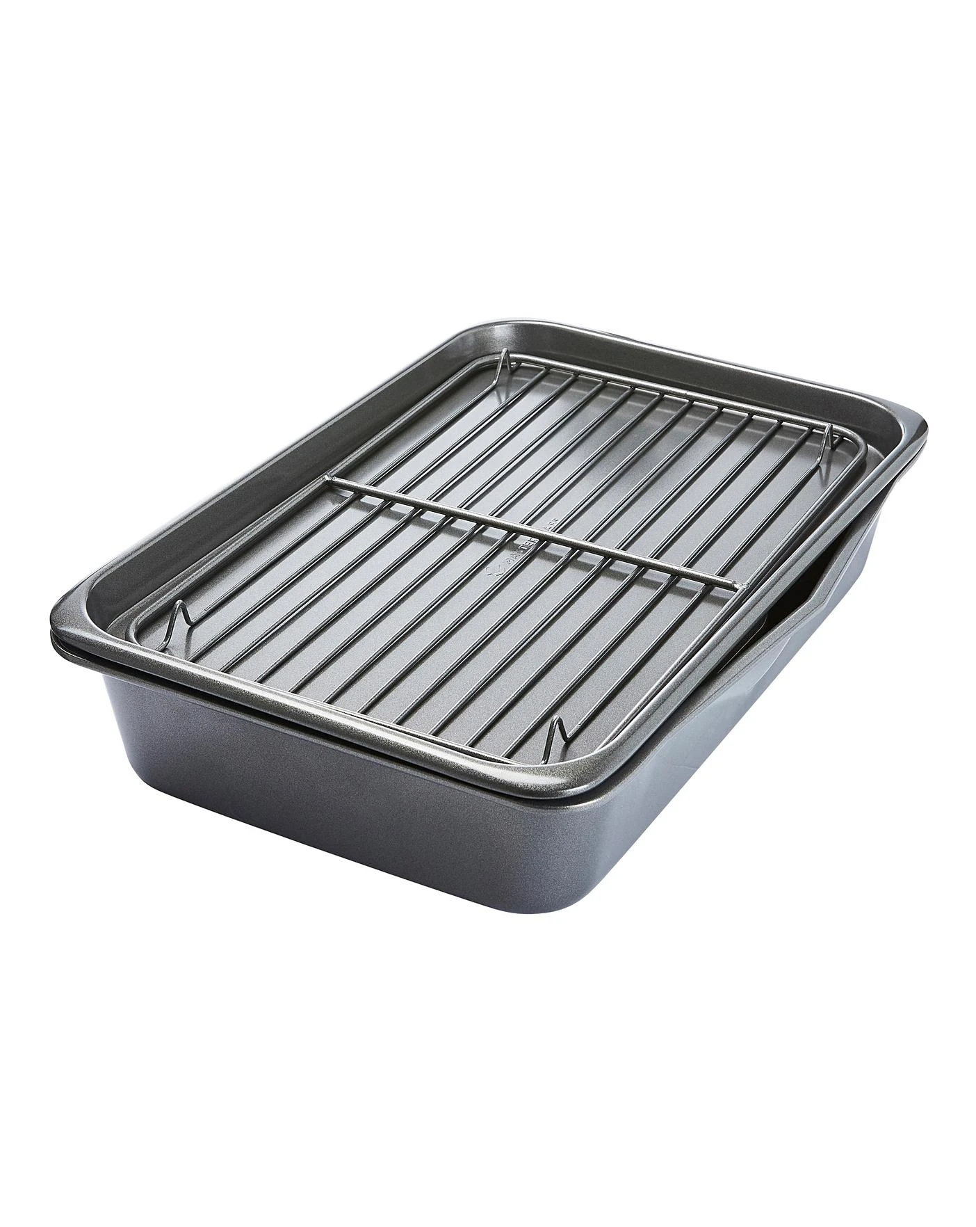 MasterClass 7 Piece Smart Space Stacking Non-Stick Bakeware Set 2 MasterClass 7 Piece Smart Space Stacking Non-Stick Bakeware Set - Image 2