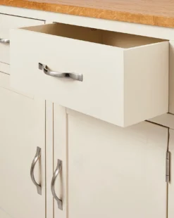 Norfolk Two Tone Oak And Oak Veneer 3 Door 3 Drawer Sideboard -Home Furnishings Store p01xk702502s