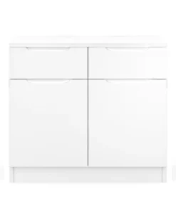 Sorrento Ready Assembled High Gloss Small Sideboard
