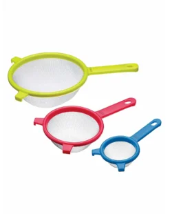 Colourworks 3 Piece Stainless Steel Sieves
