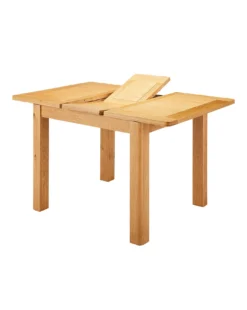 Logan Oak Small Extending Dining Table -Home Furnishings Store t01ix105500s