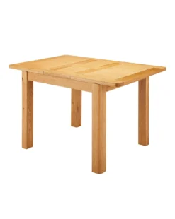 Logan Oak Small Extending Dining Table -Home Furnishings Store t01ix105501s