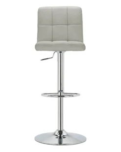 Portland Faux Leather Gaslift Barstool -Home Furnishings Store t01ix114505c