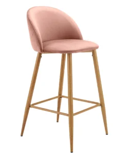 Klara Velvet Bar Stool 8 Klara Velvet Bar Stool -Home Furnishings Store t01yl137500s