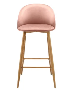 Klara Velvet Bar Stool 11 Klara Velvet Bar Stool -Home Furnishings Store t01yl137503s