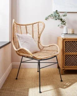 Erica Rattan Chair