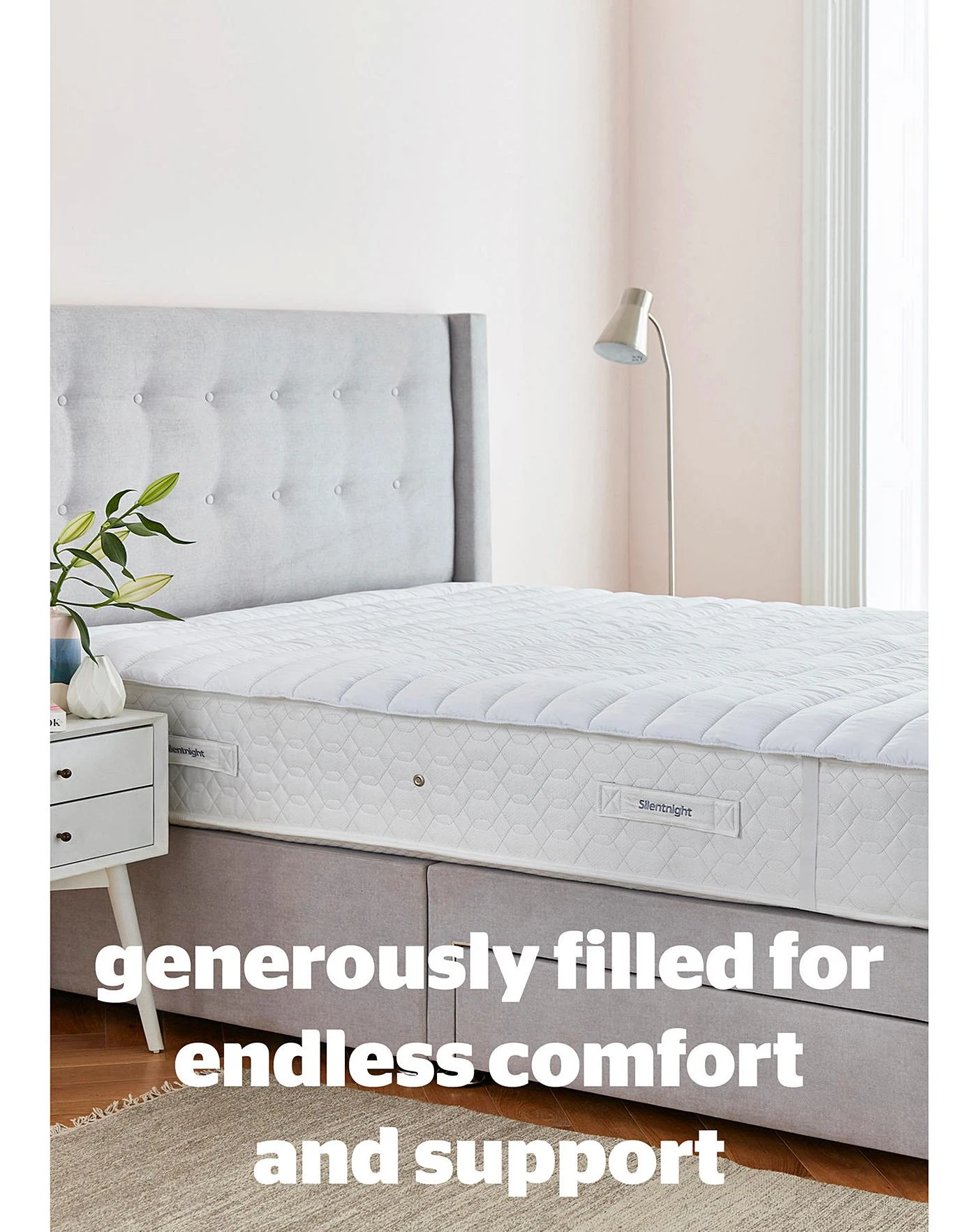 Silentnight Deep Sleep Mattress Topper 2 Silentnight Deep Sleep Mattress Topper - Image 2