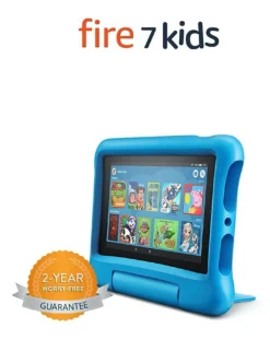Amazon Fire 7 Kids Edition 7" 16GB Age 3-7 Tablet - Blue -Home Furnishings Store v01es980500s