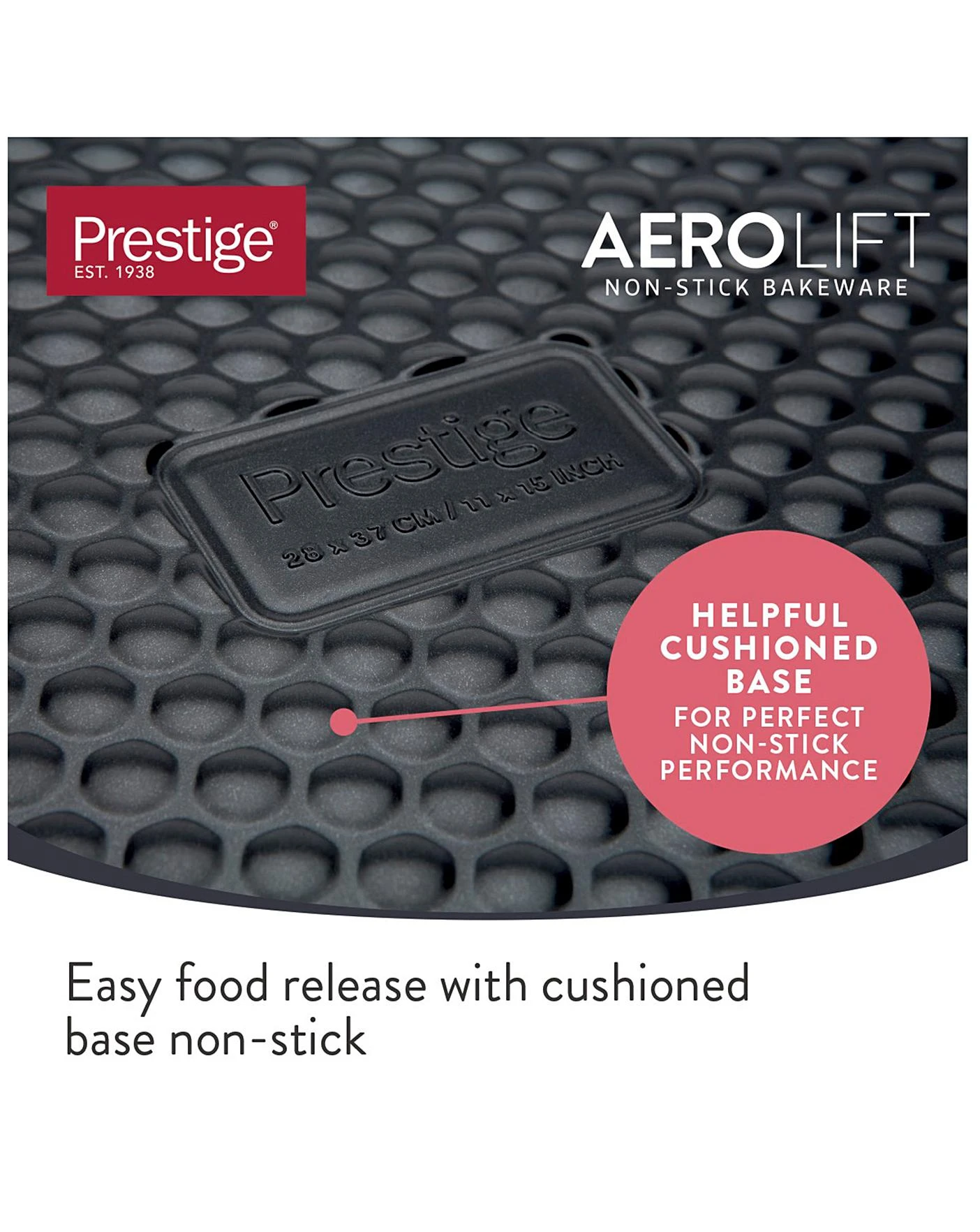 Prestige Aerolift 2 Piece Oven Tray Set 2 Prestige Aerolift 2 Piece Oven Tray Set - Image 2