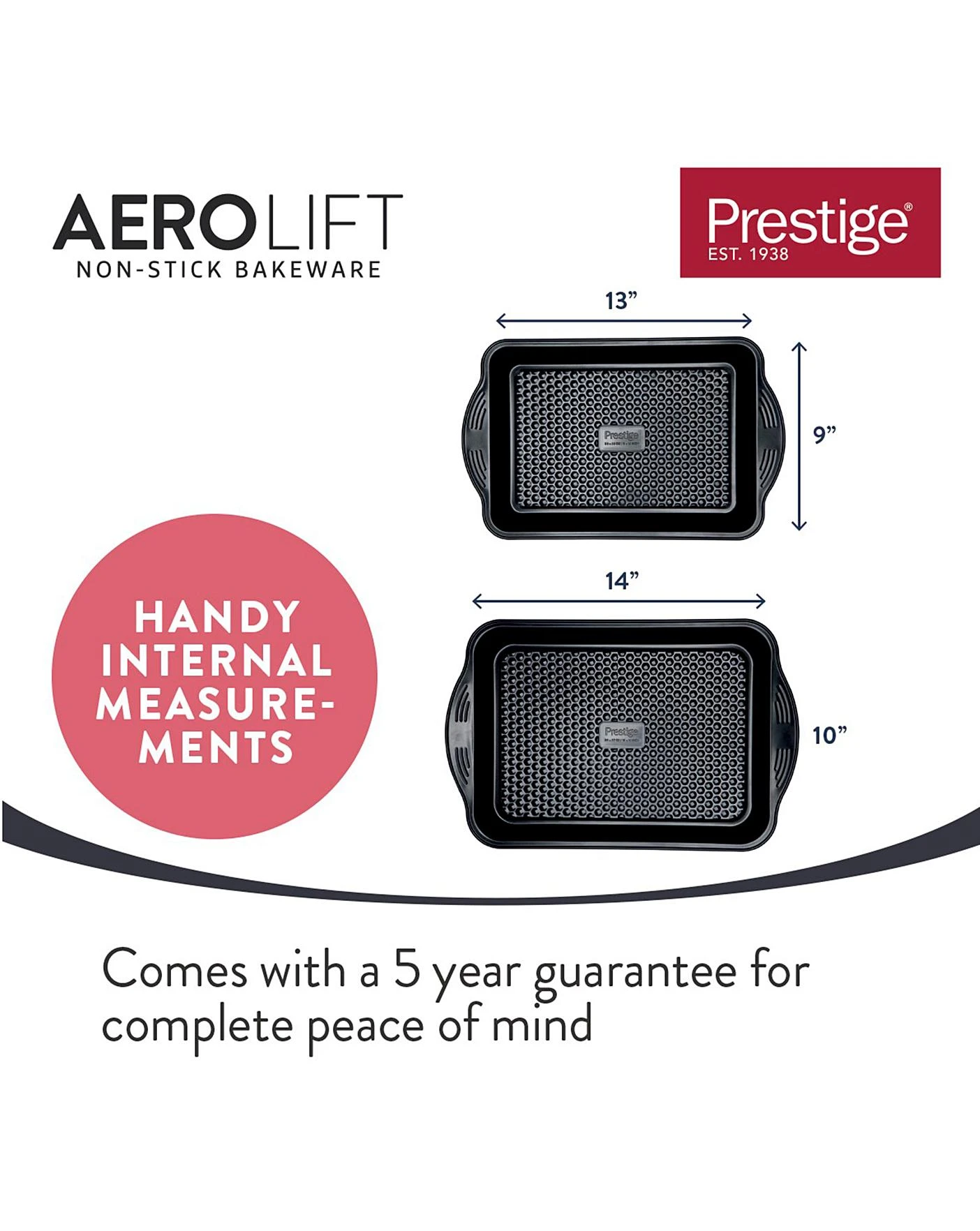 Prestige Aerolift Roast & Bake Twin Pack 7 Prestige Aerolift Roast & Bake Twin Pack - Image 7