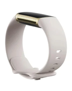 Fitbit Charge 5 Fitness Tracker - Soft Gold/Lunar White -Home Furnishings Store v01kh540507s