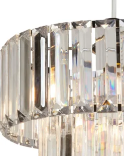 Chrome And Clear Acrylic Shade -Home Furnishings Store v01ky607710s