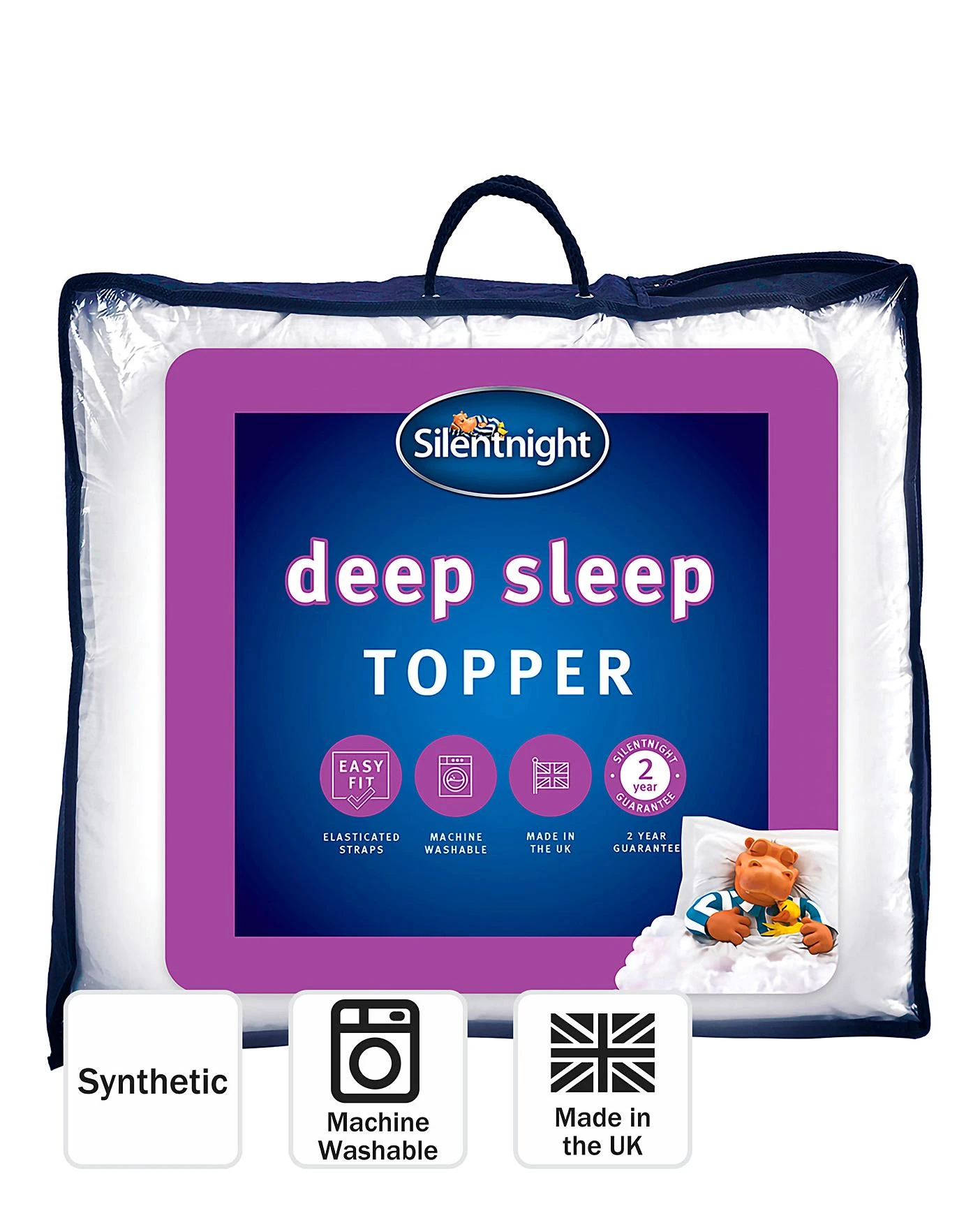 Silentnight Deep Sleep Mattress Topper 1 Silentnight Deep Sleep Mattress Topper