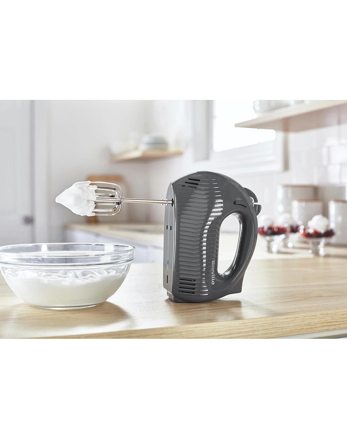 Breville VFM034 Flow Grey Hand Mixer 3 Breville VFM034 Flow Grey Hand Mixer - Image 3