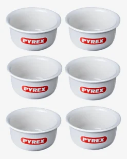 Pyrex Supreme Set Of 6 Ramekins
