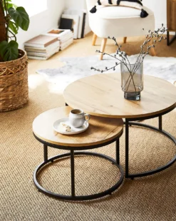 Shoreditch Nest Of 2 Coffee Tables -Home Furnishings Store w01ix533500s