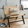 Willow Rattan Accent Chair