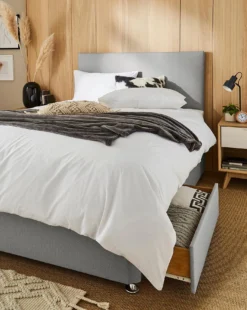 Silentnight Miracoil 3 Comfort Ortho Divan Set With 2 Drawers -Home Furnishings Store w01jo006504s