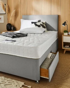 Silentnight Miracoil 3 Comfort Ortho Divan Set With 2 Drawers -Home Furnishings Store w01jo006505s