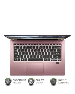Acer Swift 1 SF114-34 Intel Pentium 128GB 14in Windows 11 & Microsoft 365 - Pink -Home Furnishings Store w01kj355852s