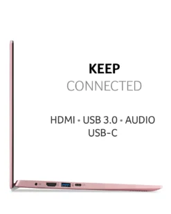 Acer Swift 1 SF114-34 Intel Pentium 128GB 14in Windows 11 & Microsoft 365 - Pink -Home Furnishings Store w01kj355857s