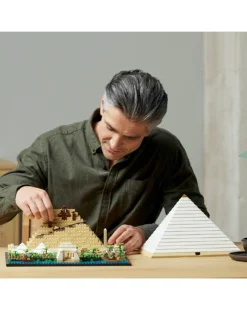 LEGO Architecture Great Pyramid Of Giza Set For Adults 21058 -Home Furnishings Store w01vc966612s