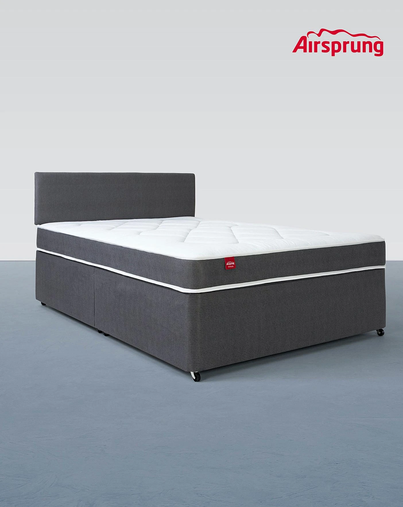 Airsprung Brunswick Opencoil Divanset (No Drawers) 2 Airsprung Brunswick Opencoil Divanset (No Drawers) - Image 2