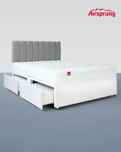 Airsprung Sacramento Deep Quilt Divanset With 4 Drawers -Home Furnishings Store w01xz575527s