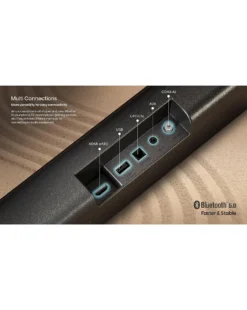 Hisense AX5100G 5.1ch 340W Soundbar With Wireless Subwoofer -Home Furnishings Store x01dy359852c