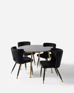 Joanna Hope Etienne Table With 4 Chairs 19 Joanna Hope Etienne Table With 4 Chairs -Home Furnishings Store x01fa083507s