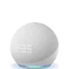 Amazon Echo Dot (5th Gen 2022) Smart Speaker With Clock & Alexa - Glacier White