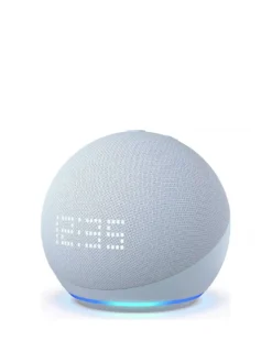 Amazon Echo Dot (5th Gen 2022) Smart Speaker With Clock & Alexa - Cloud Blue