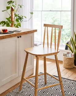 Julipa Erika Spindle Bar Stool
