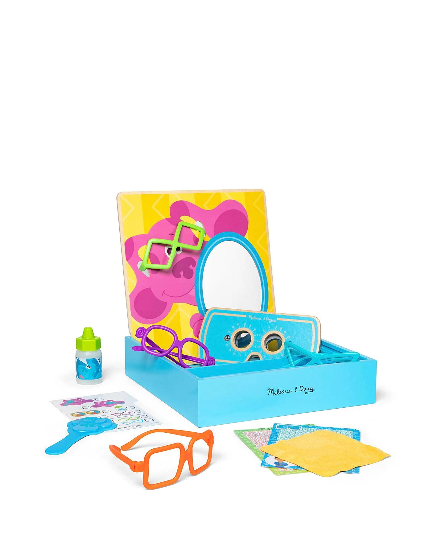 Melissa & Doug Blues Clues & You! Time For Glasses Play Set 1 Melissa & Doug Blues Clues & You! Time For Glasses Play Set