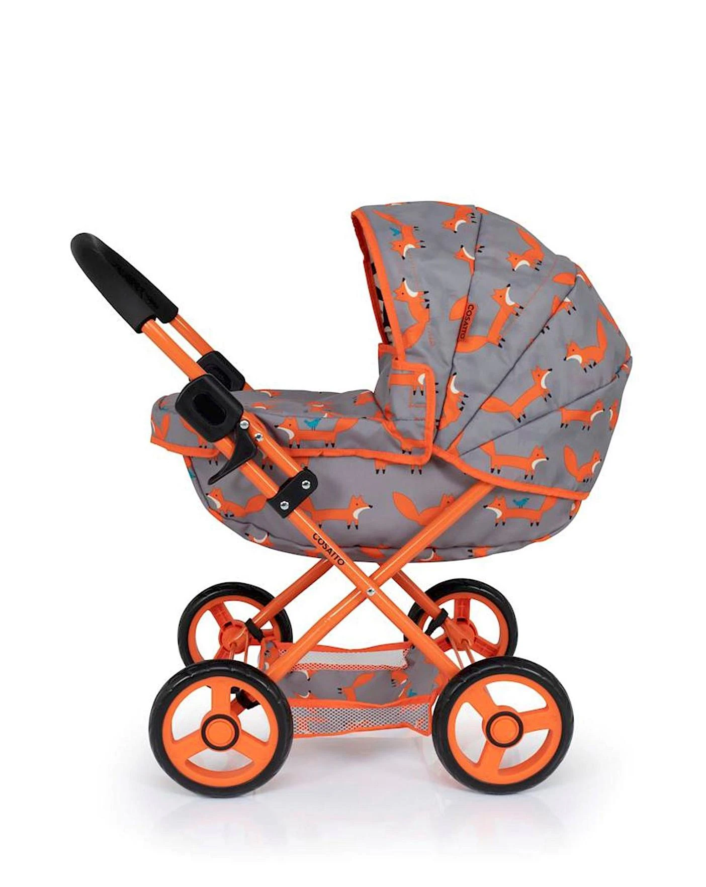 Cosatto Wowette Dolls Pram - Charcoal Mister Fox 3 Cosatto Wowette Dolls Pram - Charcoal Mister Fox - Image 3