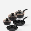 Tower Cavaletto Cookware Set Black