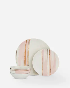 Brushed Glam 12 Piece Dinner Set 5 Brushed Glam 12 Piece Dinner Set -Home Furnishings Store x01uh748851s