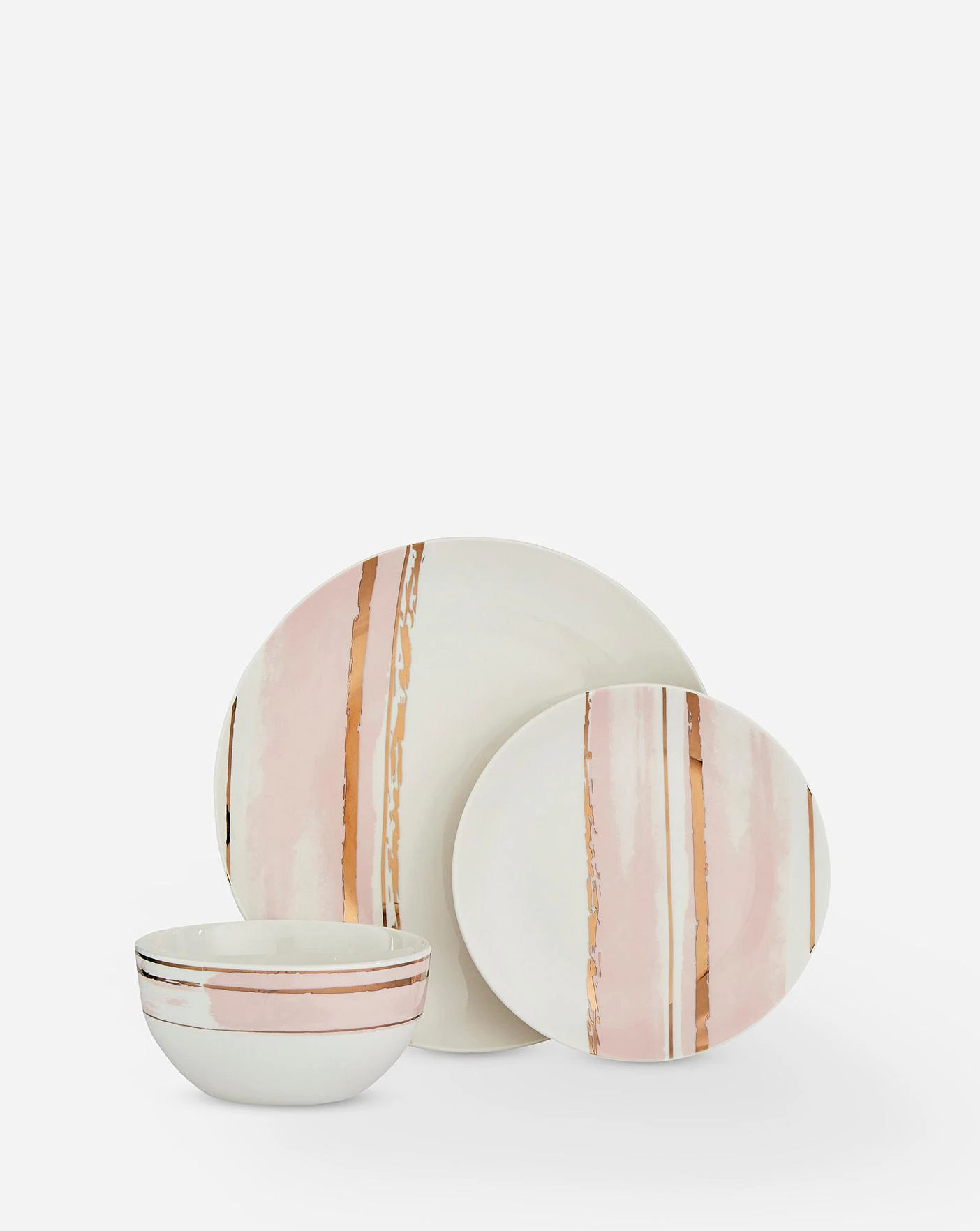 Brushed Glam 12 Piece Dinner Set 3 Brushed Glam 12 Piece Dinner Set - Image 3