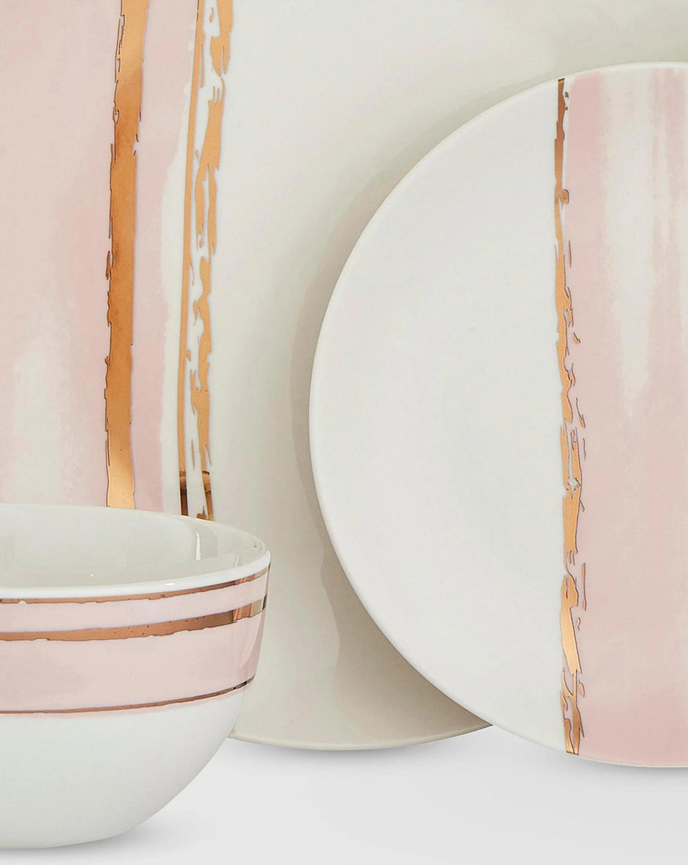 Brushed Glam 12 Piece Dinner Set 2 Brushed Glam 12 Piece Dinner Set - Image 2