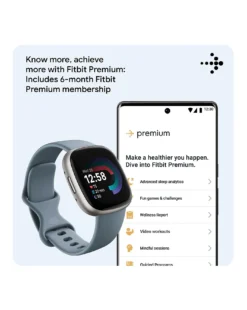 Fitbit Versa 4 Smart Watch - Waterfall Blue 13 Fitbit Versa 4 Smart Watch - Waterfall Blue -Home Furnishings Store x01up625854s