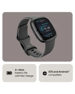 Fitbit Sense 2 Smart Watch - Shadow Grey -Home Furnishings Store x01up629866s