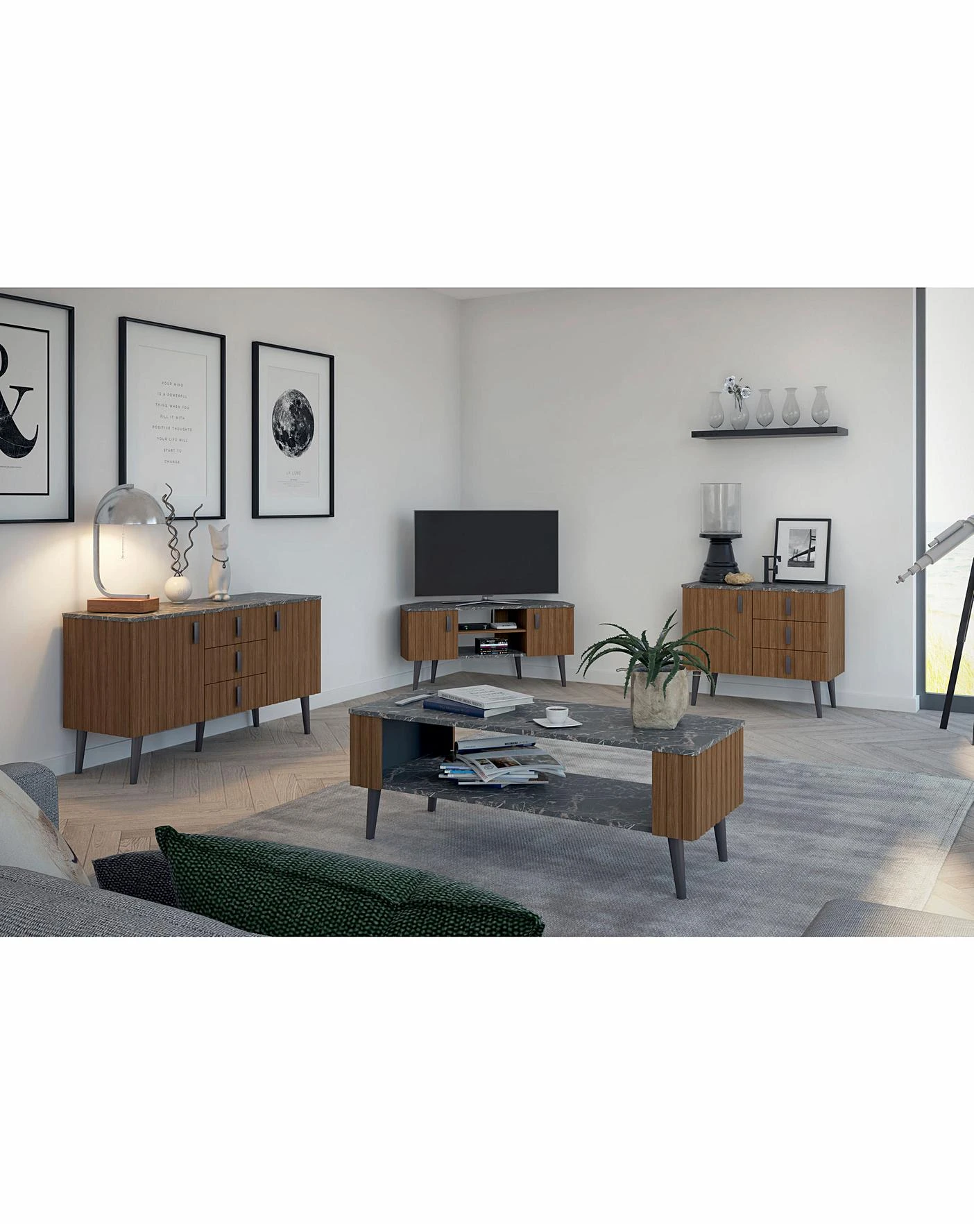 Nero Ready Assembled Coffee Table 2 Nero Ready Assembled Coffee Table - Image 2