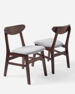 Gray & Osbourn No. 148 Wooden Pair Of Dining Chairs -Home Furnishings Store y01fa201502s