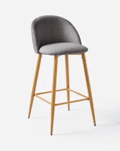 Klara Boucle Barstool -Home Furnishings Store y01fa300504s