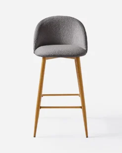 Klara Boucle Barstool -Home Furnishings Store y01fa300505s