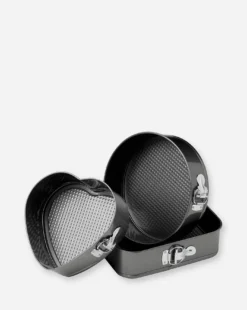 Cosy Heart 3 Piece Bakeware Set