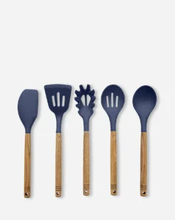 Barbary & Oak 5 Piece Silicone Utensil Set