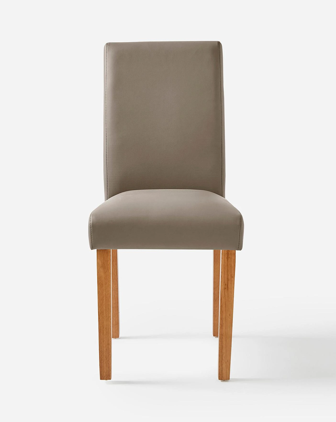 Ava Faux Leather Pair Of Dining Chairs 5 Ava Faux Leather Pair Of Dining Chairs - Image 5