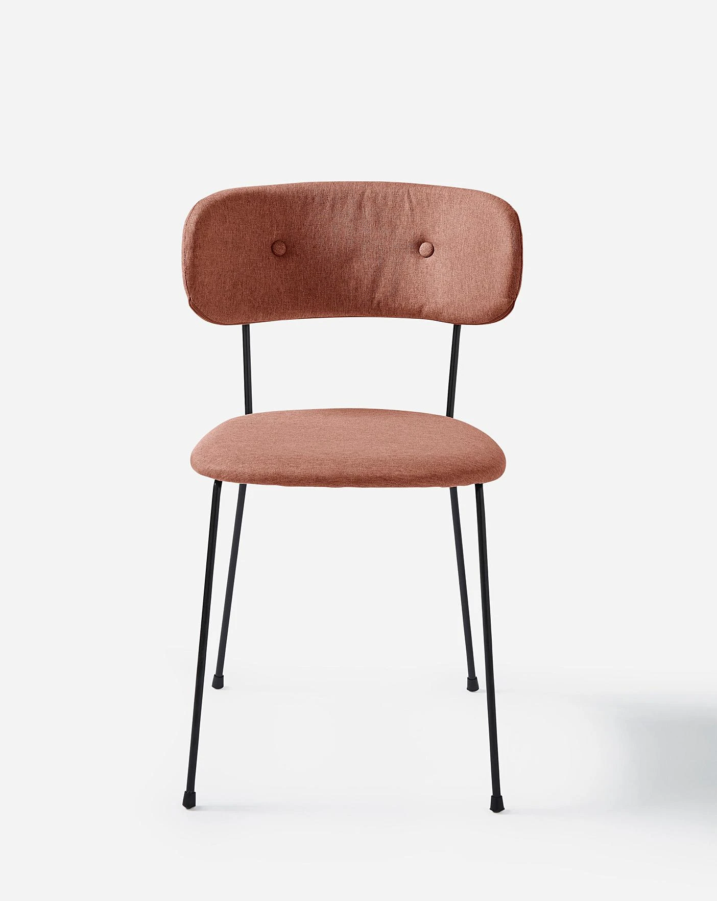 Bronx Pair Of Upholstered Dining Chairs 2 Bronx Pair Of Upholstered Dining Chairs - Image 2