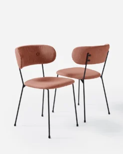 Bronx Pair Of Upholstered Dining Chairs 7 Bronx Pair Of Upholstered Dining Chairs -Home Furnishings Store y01md783505s